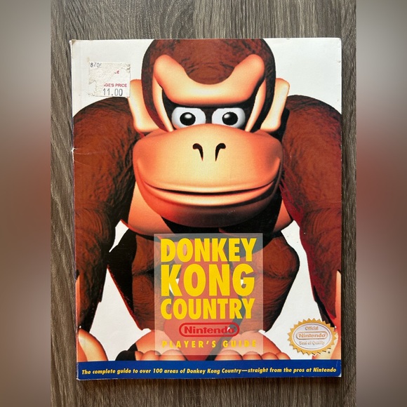 Nintendo Donkey Kong Country Strategy Guide Players Guide - Picture 1 of 6